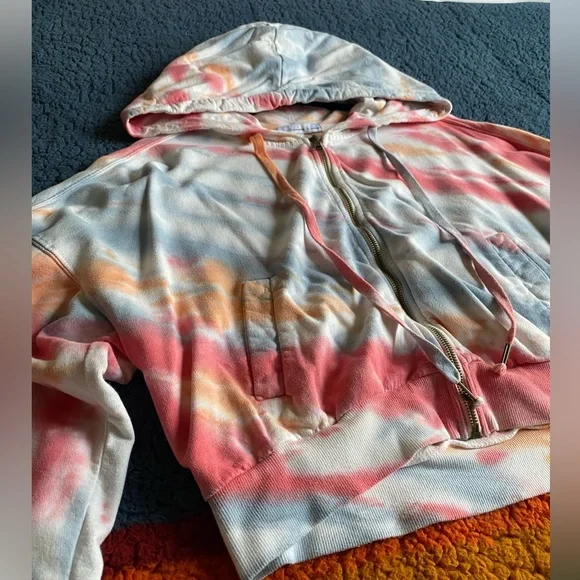 Young fabulous broke Hoodie and Jogger Set, size S bottoms, size L jacket